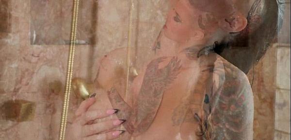  Christy Mack Walk-In Shower Solo